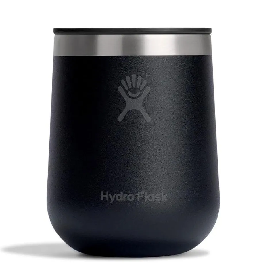 hydro-flask-10-oz-wine-glass-tumbler-insulated-stainless-steel-stemless-wine-tum image 1