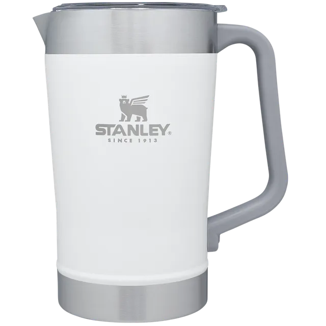 stanley-1913-classic-stay-chill-beer-pitcher-64-oz-stainless-steel-with-pour-thr image 1