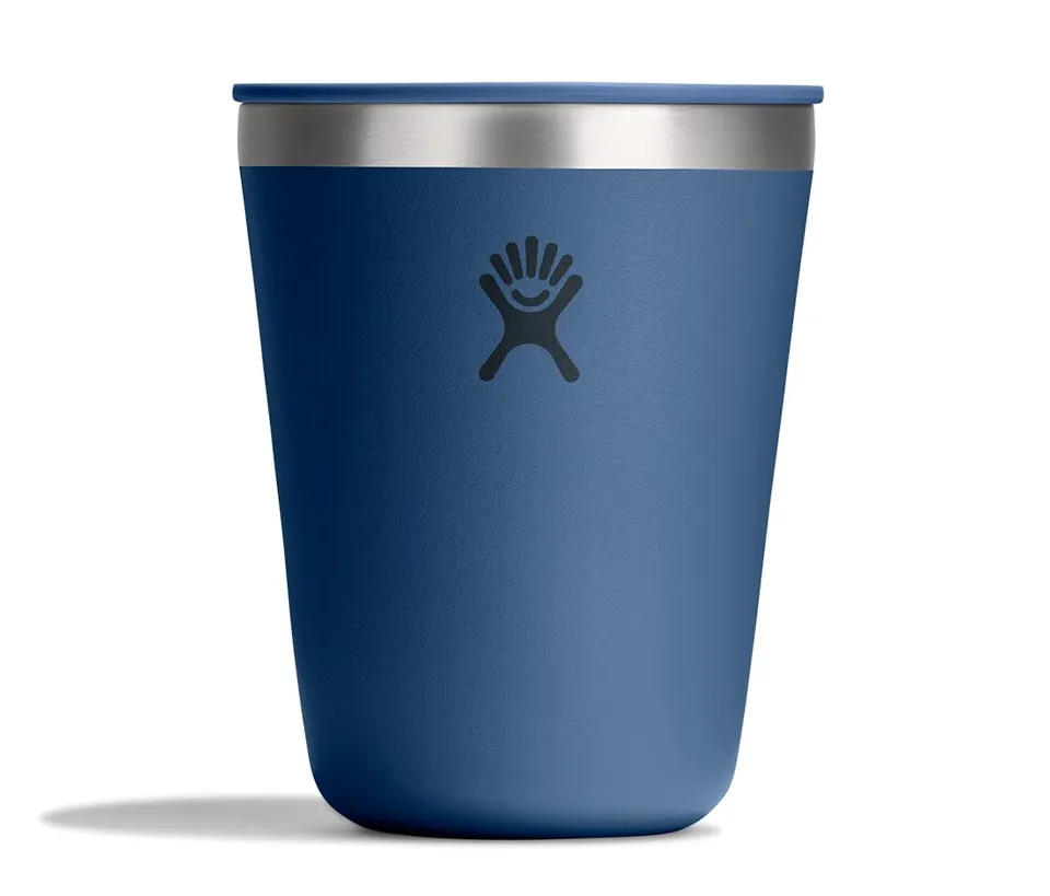 hydro-flask-12-oz-outdoor-kitchen-tumbler-harbor-blue-insulated-stainless-steel- image 1