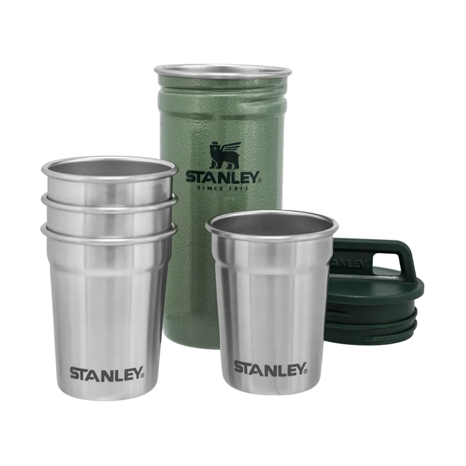 stanley-1913-adventure-nesting-shot-glass-set-4-pack-stainless-steel-travel-shot image 1