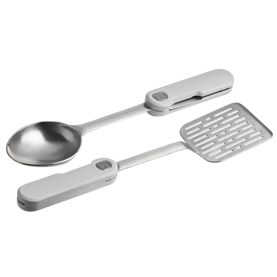 stanley-1913-wildfare-pro-fold-go-utensil-set-2-piece-brushed-stainless-steel-sp image 1