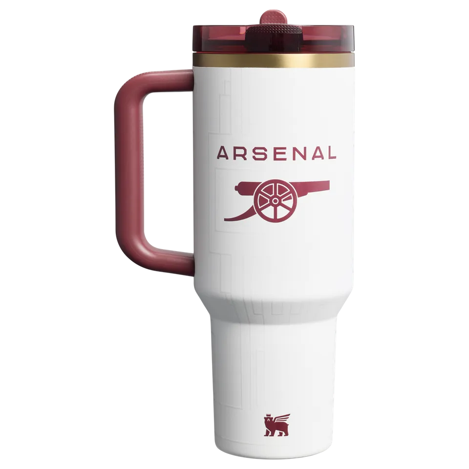 stanley-1913-x-arsenal-quencher-protour-flip-straw-tumbler-40-oz-leakproof-arsen image 1