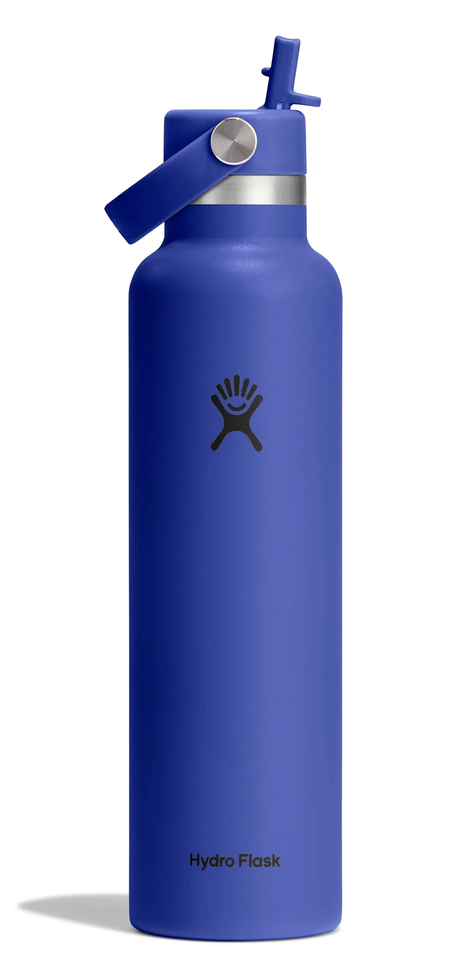 hydro-flask-standard-mouth-straw-lid-bottle-24-oz-capri-blue-insulated-stainless image 1