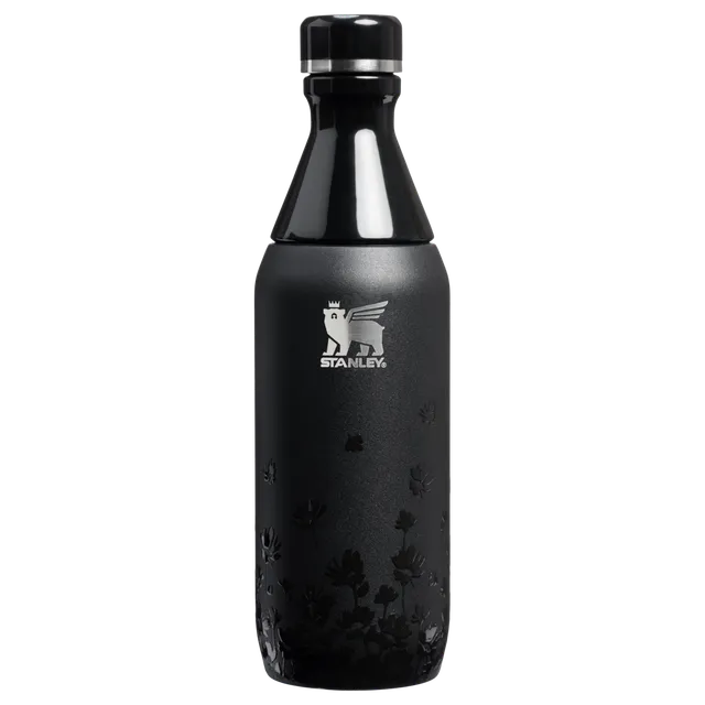 stanley-1913-x-jennie-all-day-slim-luxe-bottle-12-oz-dark-floral-silver-finish-i image 1