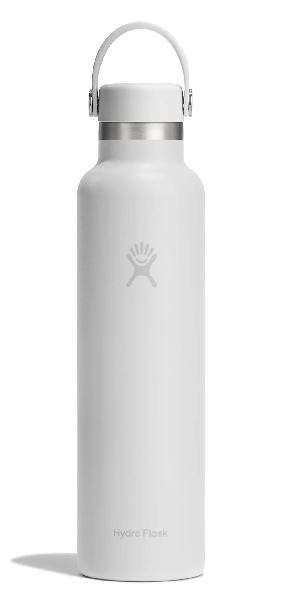 hydro-flask-24-oz-standard-mouth-insulated-stainless-steel-water-bottle-with-lea image 1