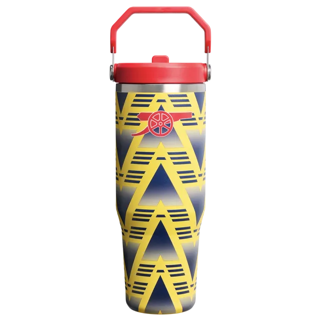 stanley-1913-x-arsenal-iceflow-flip-straw-tumbler-30-oz-official-collaboration-1 image 1