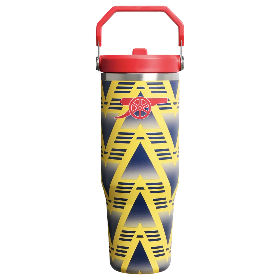 stanley-1913-x-arsenal-iceflow-flip-straw-tumbler-30-oz-official-collaboration-1 image 1