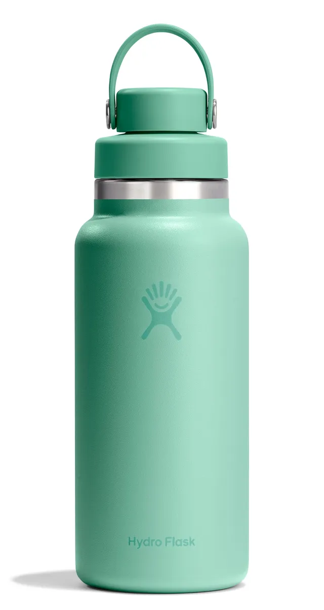 hydro-flask-32-oz-wide-mouth-water-bottle-with-flex-chug-cap-insulated-stainless image 1