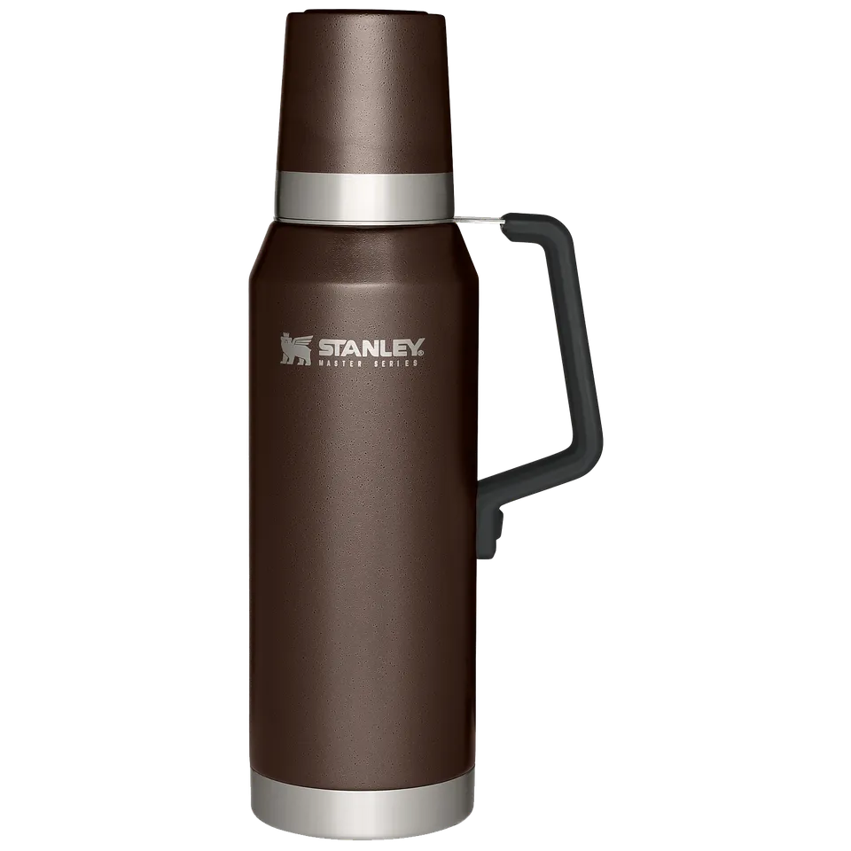 stanley-1913-master-unbreakable-thermal-bottle-1-4-qt-heavy-gauge-stainless-stee image 1