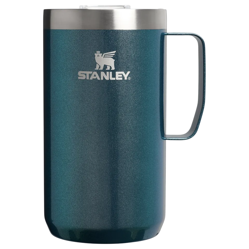 stanley-1913-stay-hot-camp-mug-24-oz-insulated-stainless-steel-camp-mug-with-han image 1