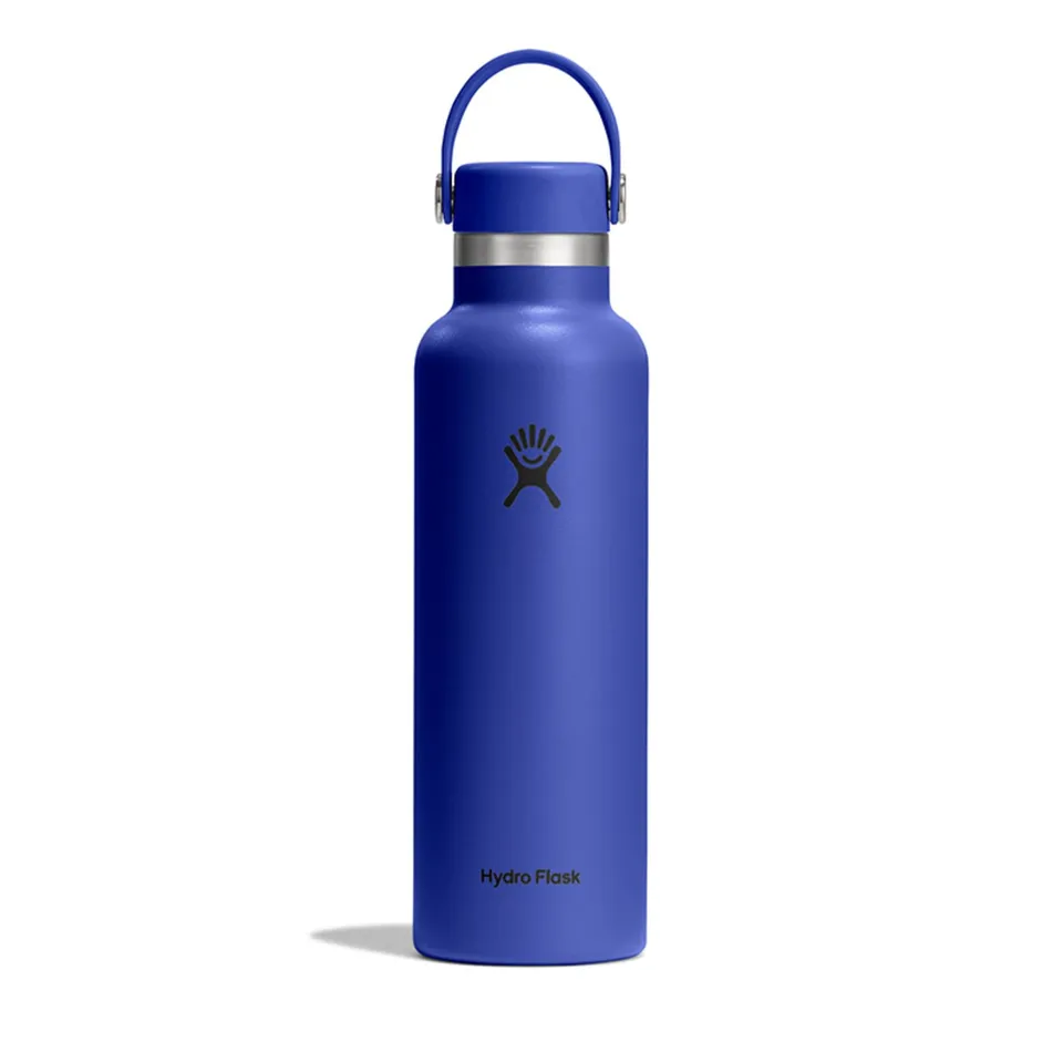 hydro-flask-21-oz-standard-mouth-insulated-water-bottle-capri-blue-tempshield-st image 1