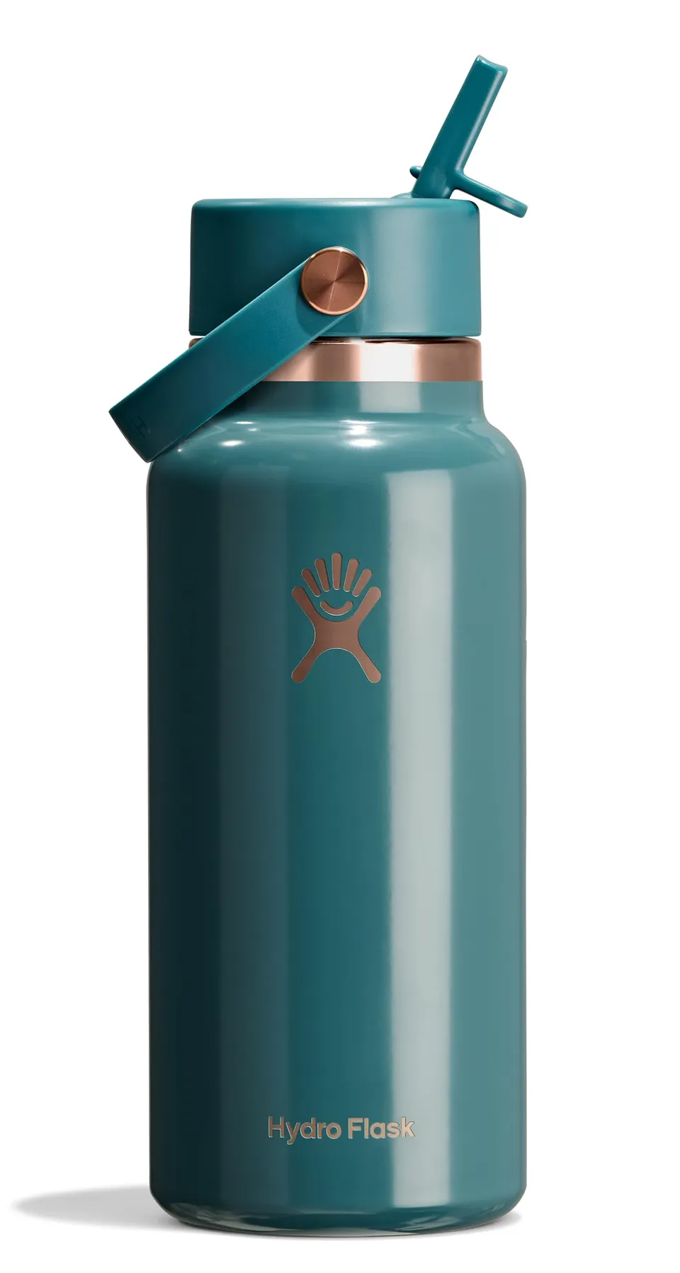 hydro-flask-32-oz-wide-mouth-insulated-stainless-steel-water-bottle-with-flex-st image 1