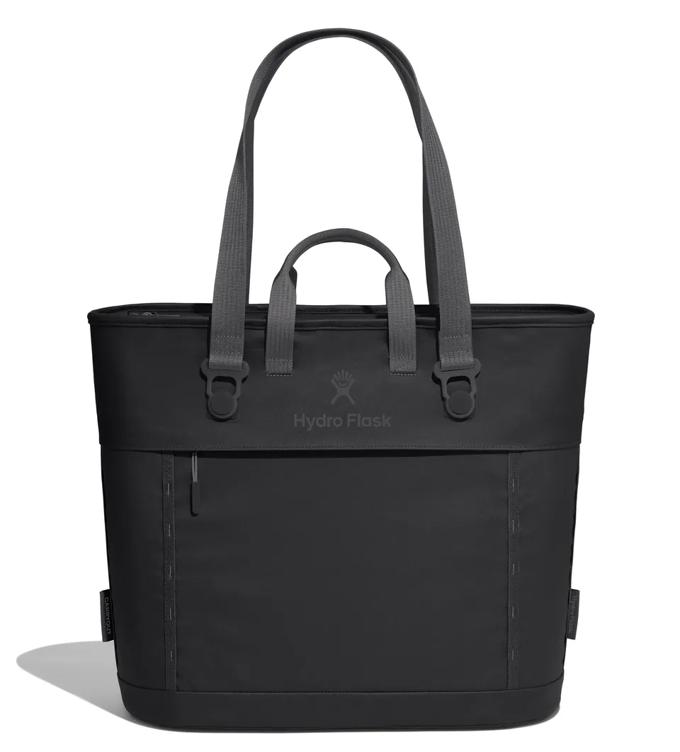 hydro-flask-carryout-cooler-tote-20-l-insulated-tote-bag-black-100-recycled-poly image 1
