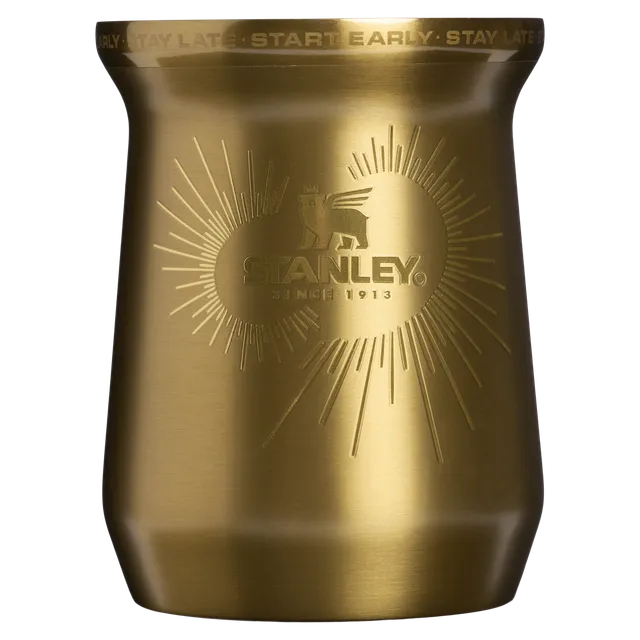 stanley-1913-the-messi-x-stanley-classic-mate-mug-8-oz-gold-finish-stainless-ste image 1