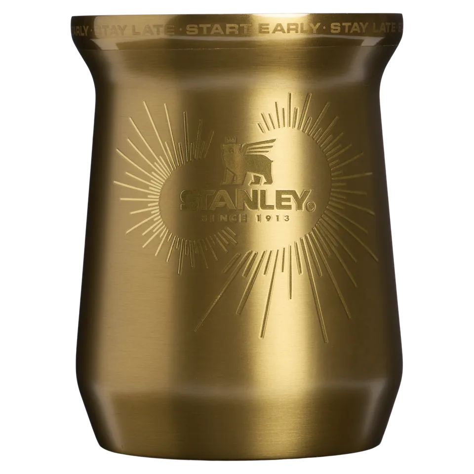 stanley-1913-the-messi-x-stanley-classic-mate-mug-8-oz-gold-finish-stainless-ste image 1