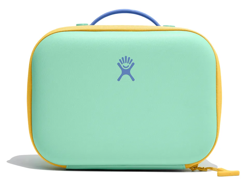 hydro-flask-kids-insulated-lunch-box-mermaid-green-recycled-polyester-school-lun image 1
