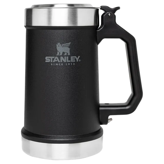 stanley-1913-classic-bottle-opener-beer-stein-24-oz-insulated-stainless-steel-st image 1