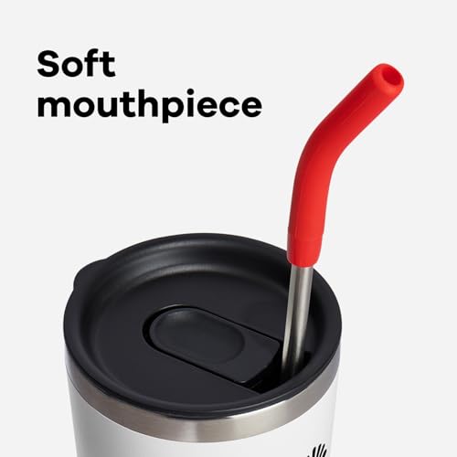 hydro-flask-stainless-steel-straw-set-goji-2-collapsible-reusable-straws-with-cl image 8