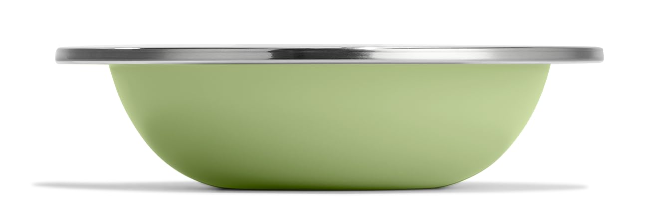 hydro-flask-kids-9-6-oz-stainless-steel-dinner-bowl-seedling-green-dishwasher-sa image 1