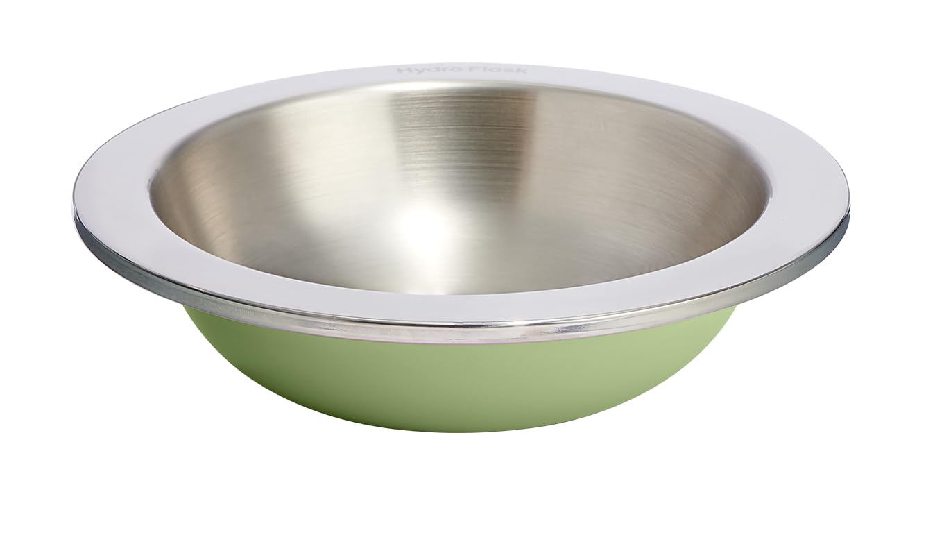 hydro-flask-kids-9-6-oz-stainless-steel-dinner-bowl-seedling-green-dishwasher-sa image 4