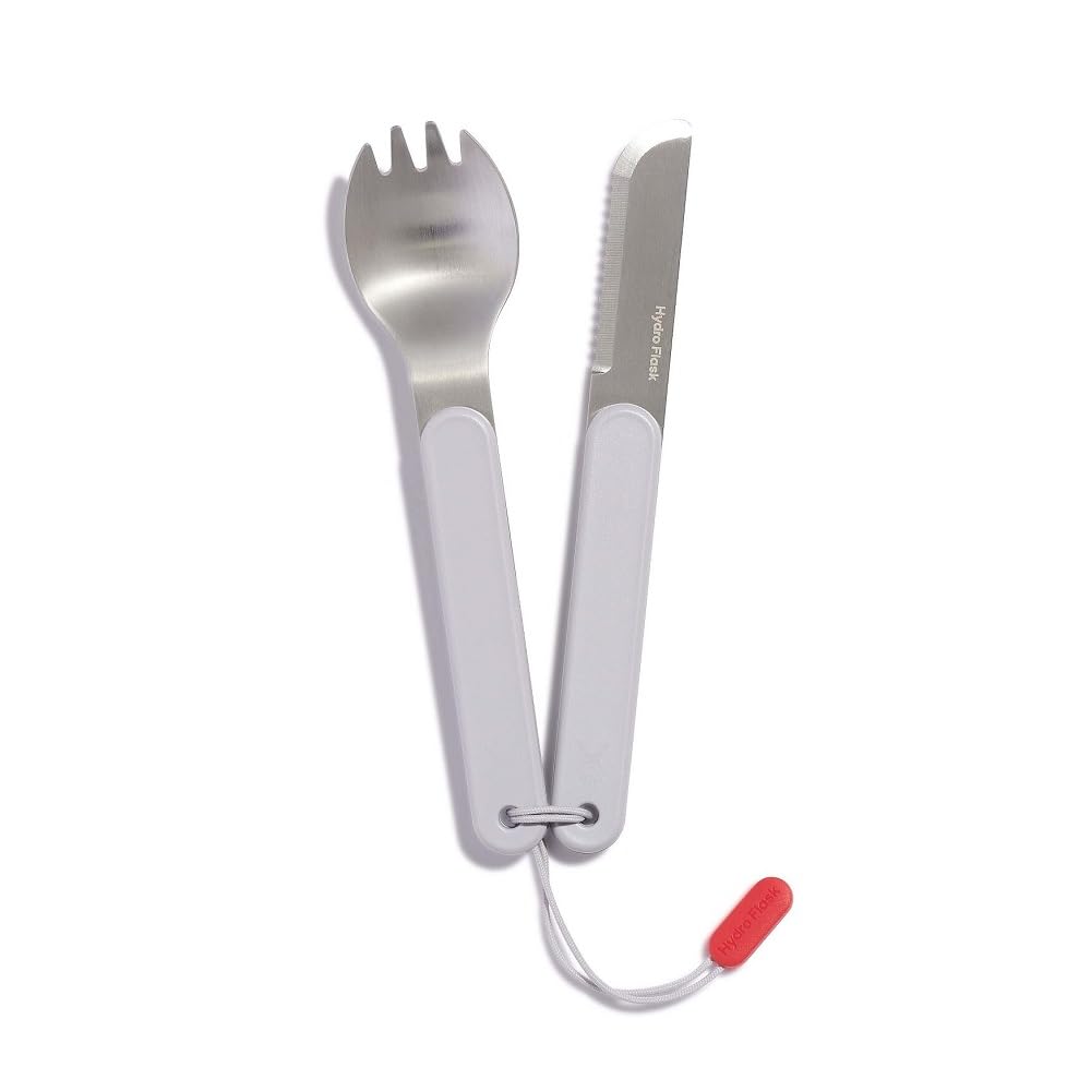 hydro-flask-camp-utensil-set-3-piece-stainless-steel-spork-serrated-knife-and-la image 1