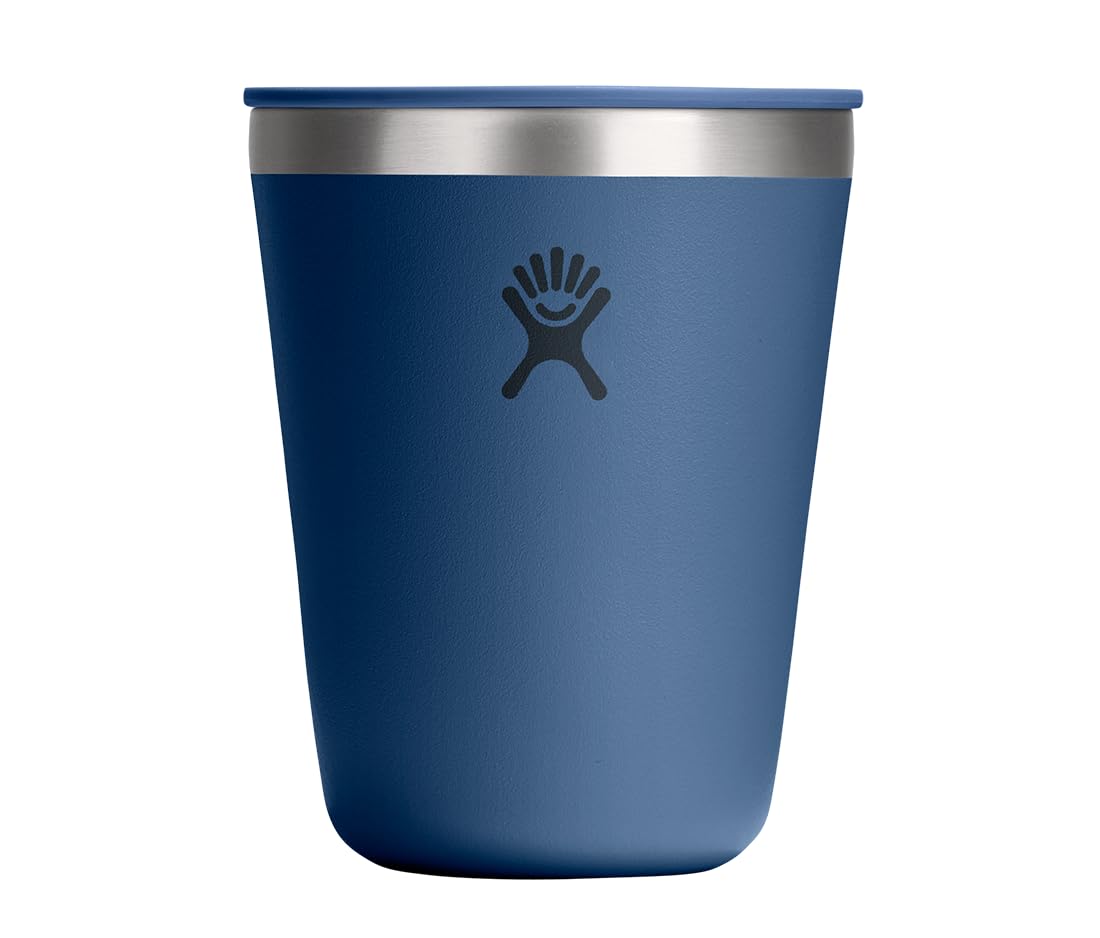 hydro-flask-12-oz-outdoor-kitchen-tumbler-harbor-blue-insulated-stainless-steel- image 2