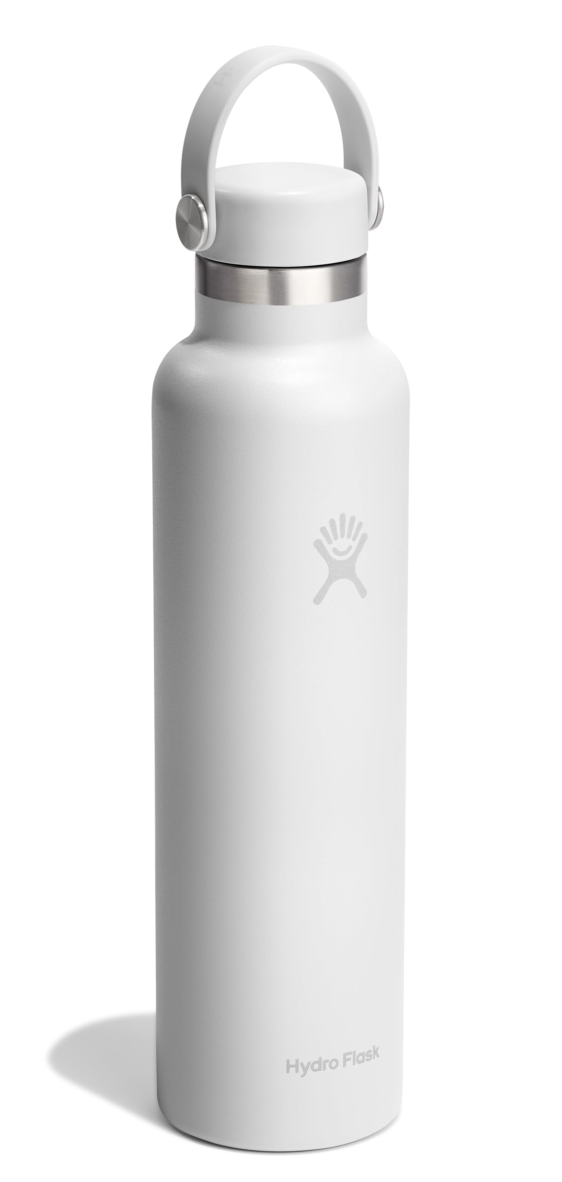 hydro-flask-24-oz-standard-mouth-insulated-stainless-steel-water-bottle-with-lea image 2