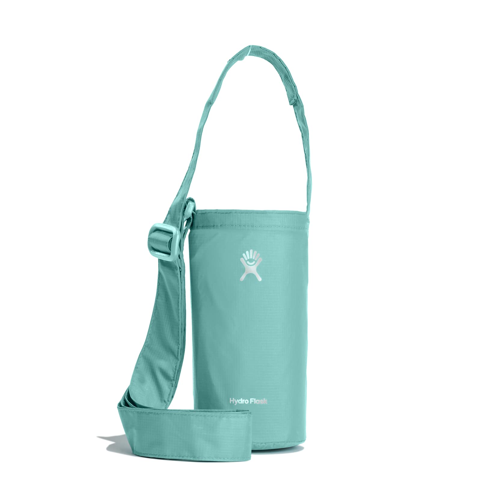 hydro-flask-packable-bottle-sling-medium-black-adjustable-hands-free-bottle-bag- image 5