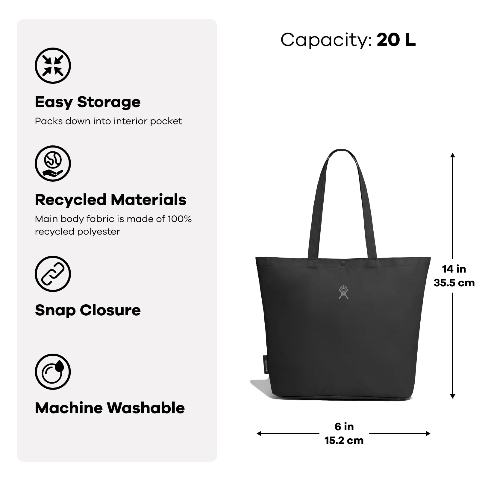 hydro-flask-tag-along-tote-bag-20l-packable-reusable-shopping-grocery-tote-in-re image 5