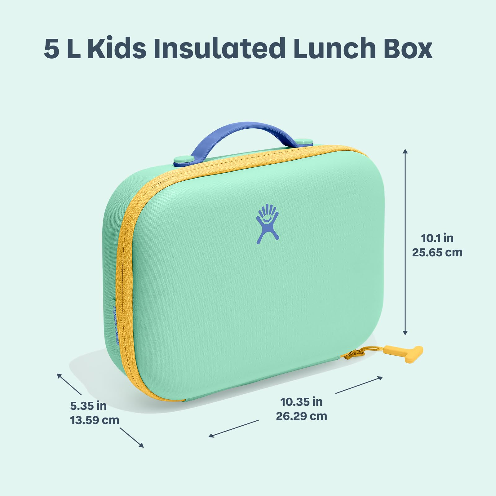 hydro-flask-kids-insulated-lunch-box-mermaid-green-recycled-polyester-school-lun image 8