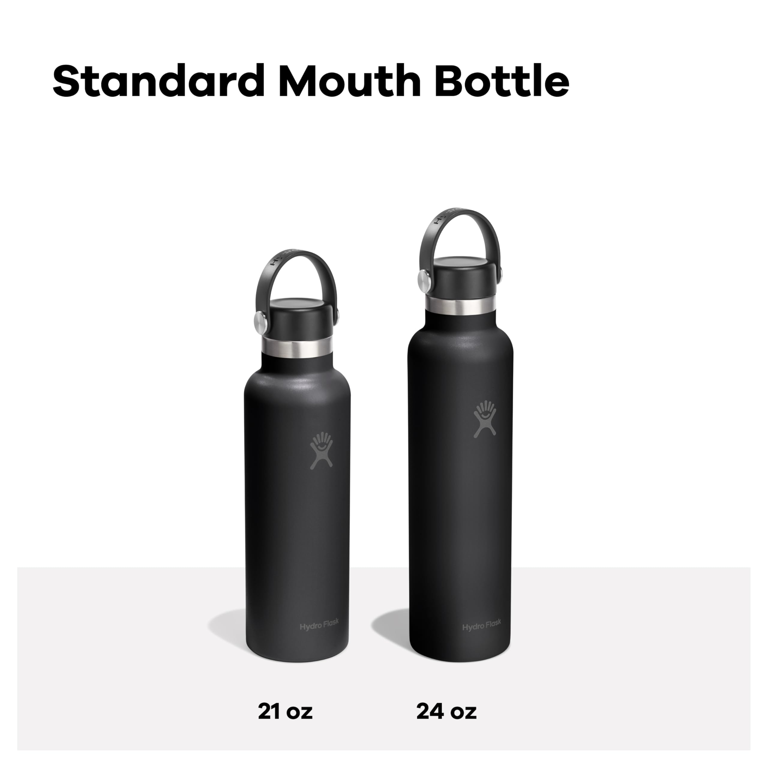 hydro-flask-24-oz-standard-mouth-insulated-stainless-steel-water-bottle-with-lea image 4