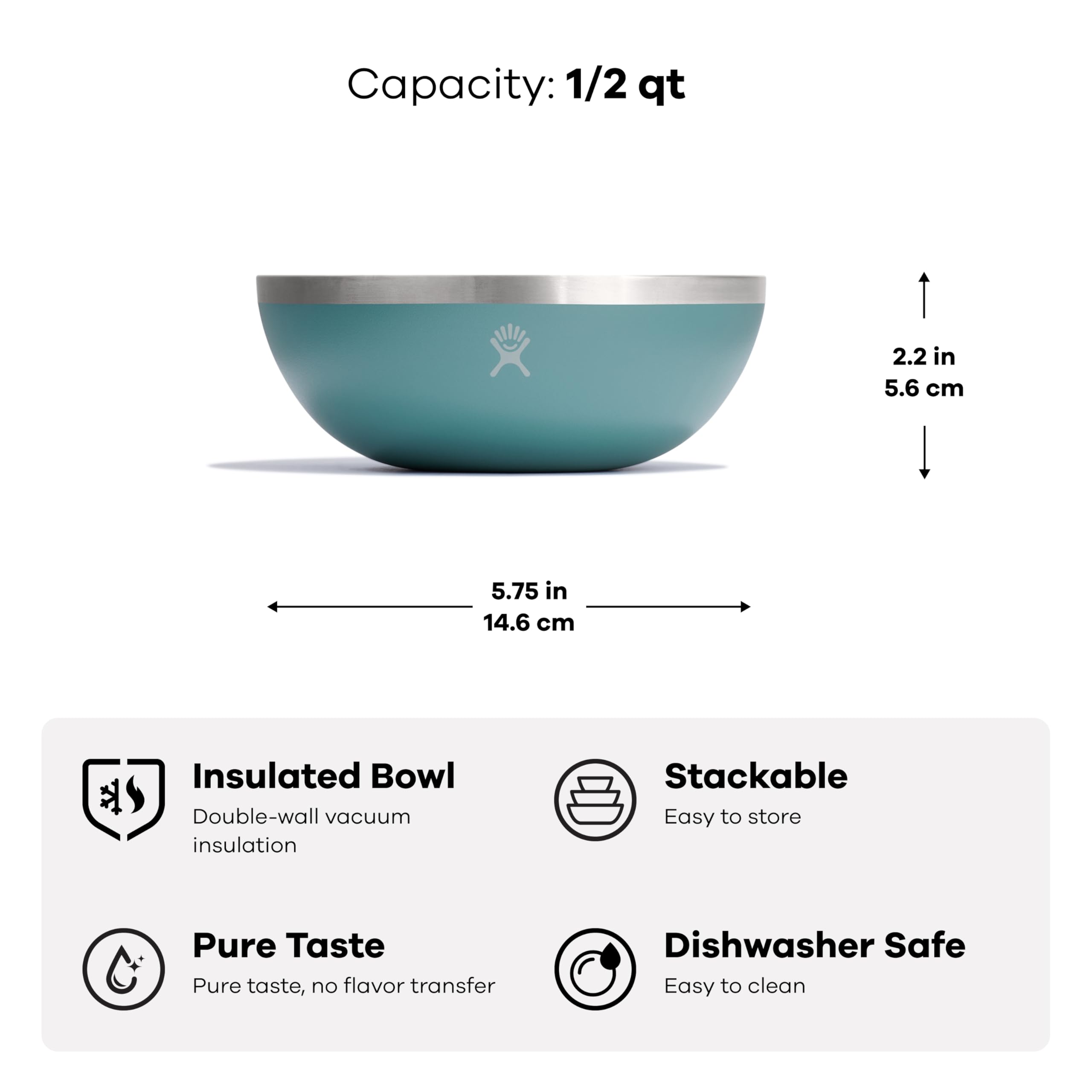 hydro-flask-outdoor-insulated-serving-bowl-1-2-quart-with-lid-baltic-stainless-s image 3