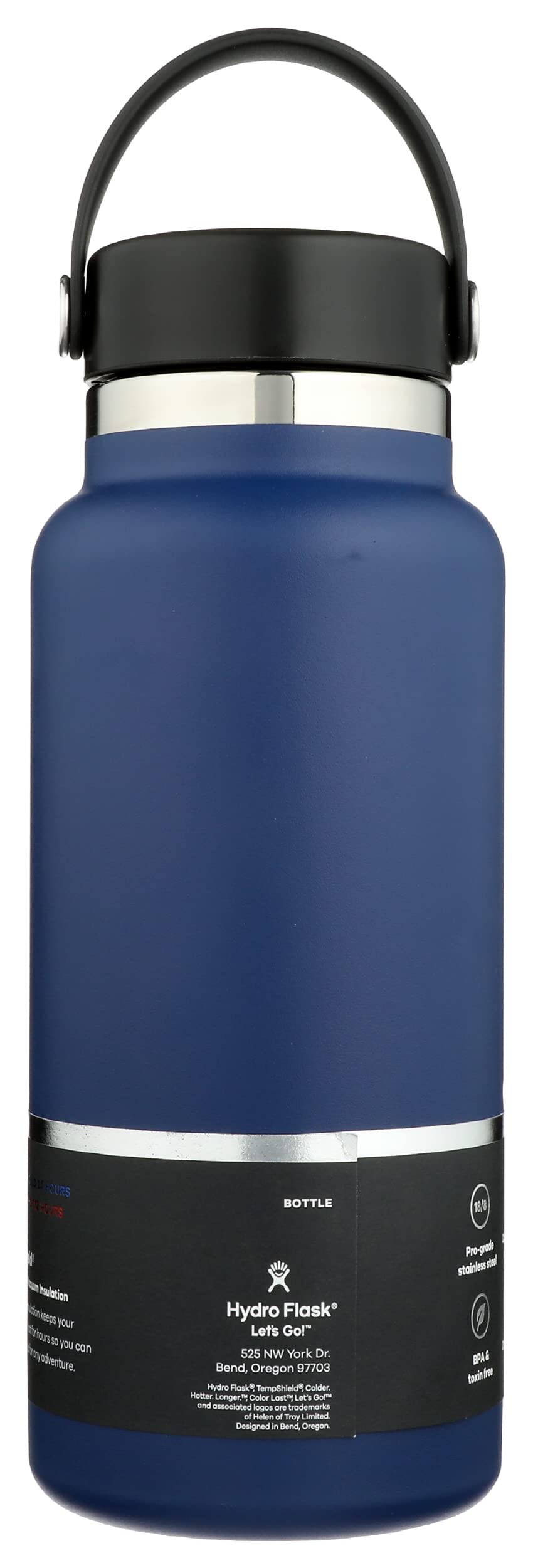 hydro-flask-wide-mouth-flex-cap-bottle-20-oz-vacuum-insulated-stainless-steel-wa image 4