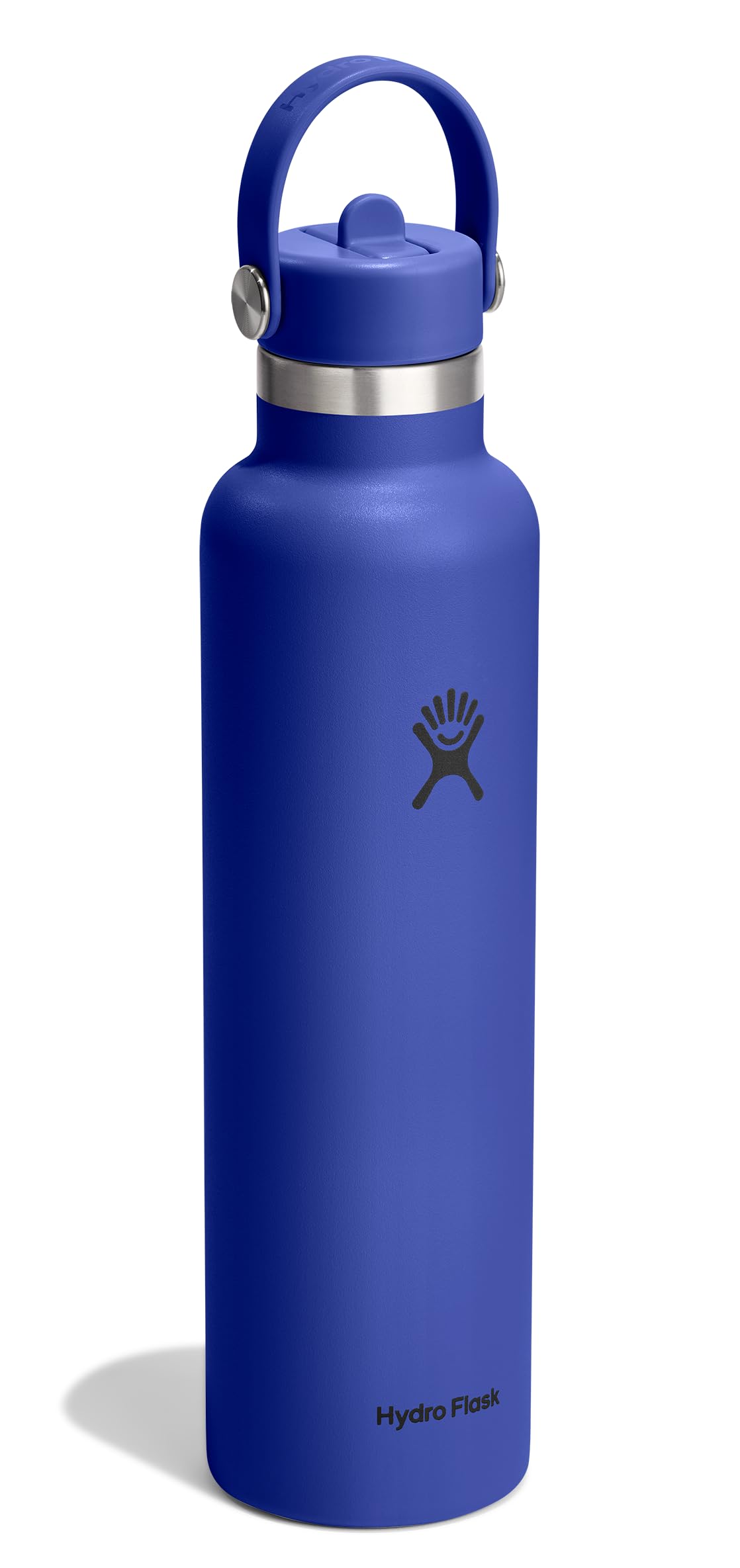 hydro-flask-standard-mouth-straw-lid-bottle-24-oz-capri-blue-insulated-stainless image 2