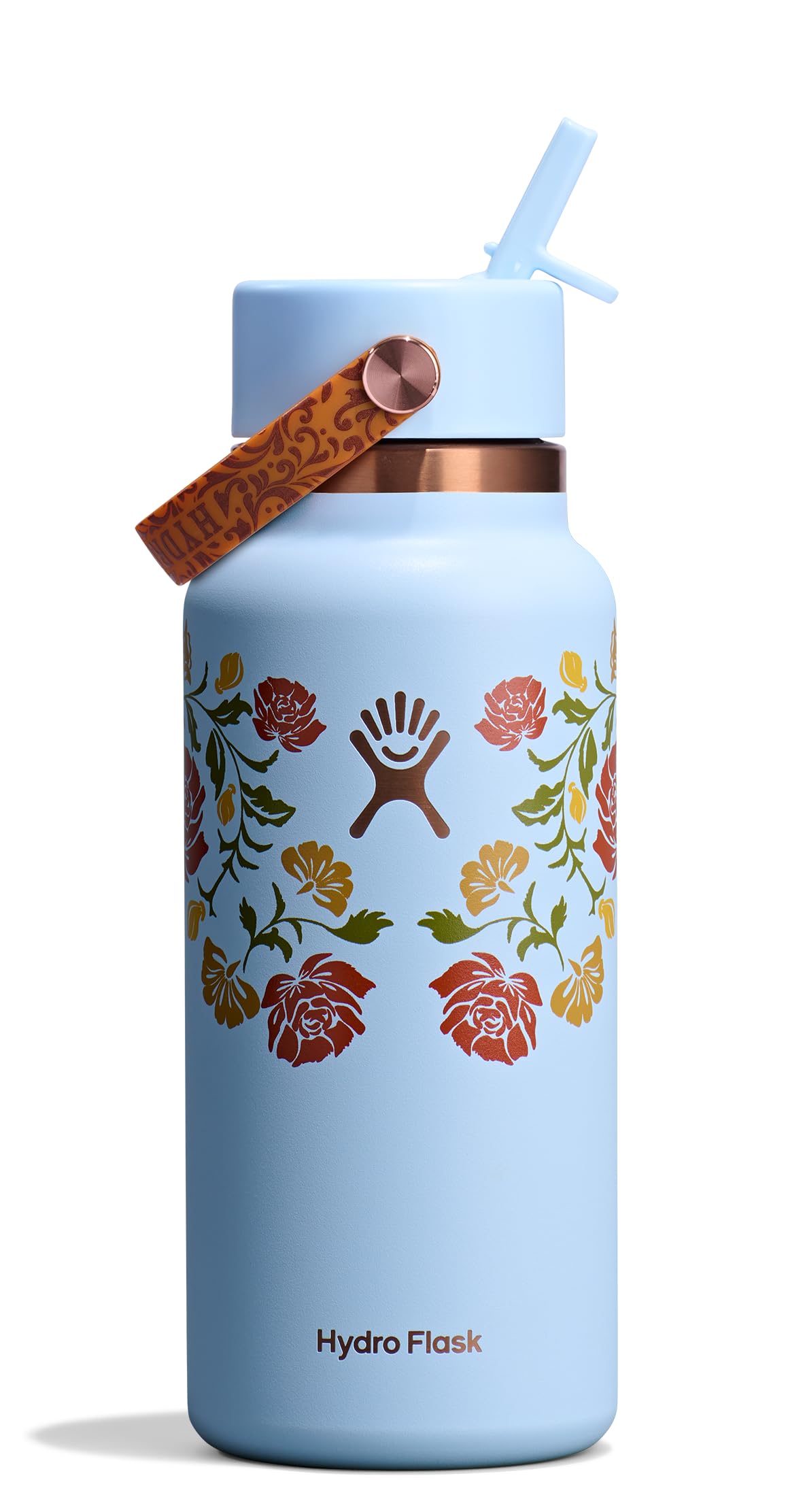 hydro-flask-32-oz-wide-mouth-water-bottle-with-flex-straw-cap-insulated-stainles image 1