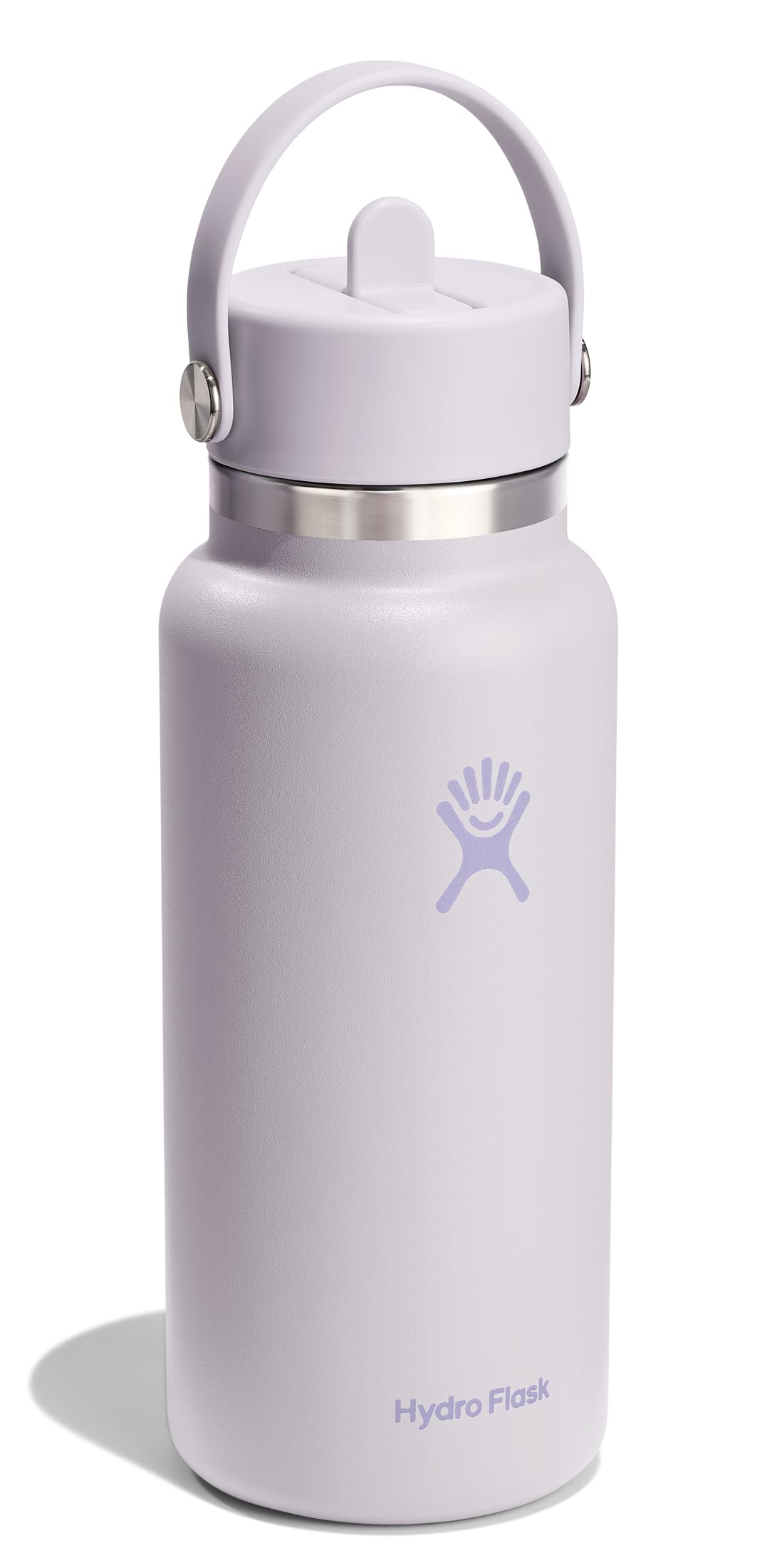 hydro-flask-32-oz-wide-mouth-insulated-water-bottle-with-flex-straw-cap-sea-clou image 2