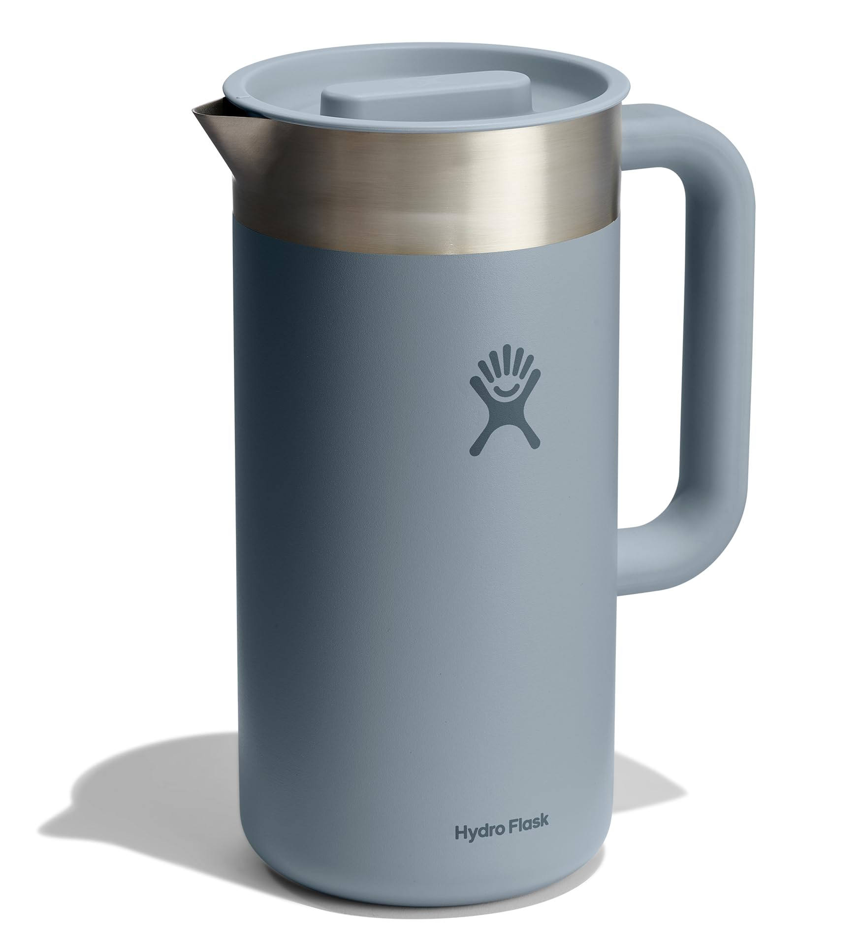 hydro-flask-outdoor-insulated-pitcher-51-oz-with-strainer-lid-shale-gray-stainle image 2