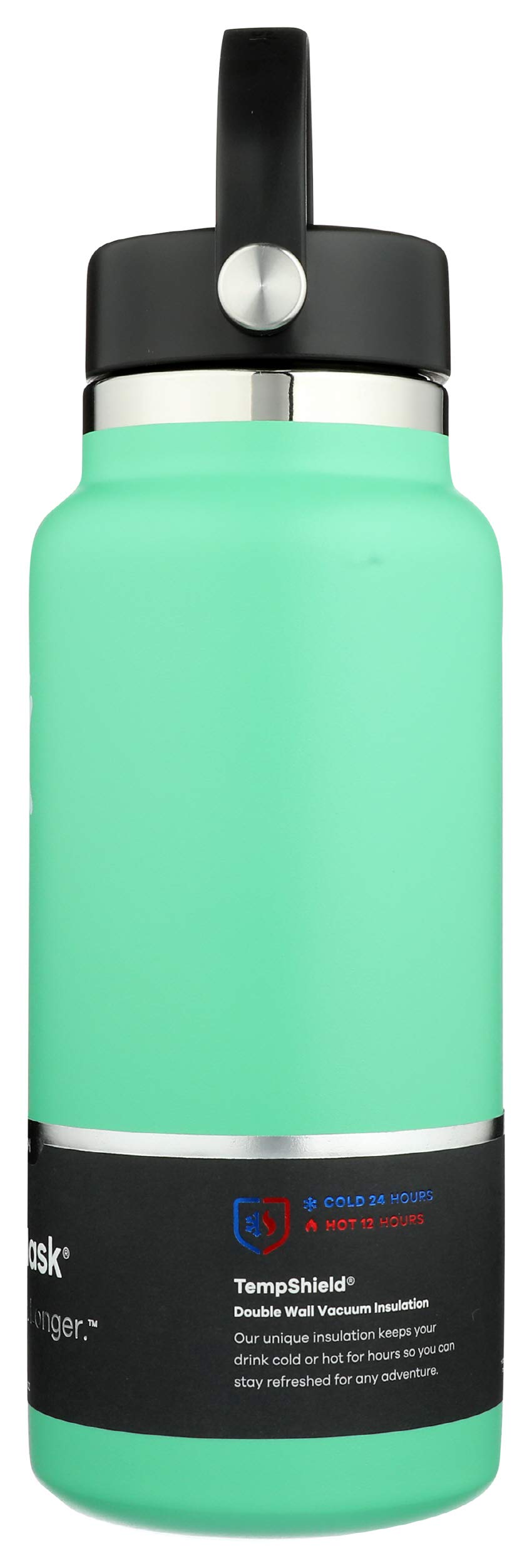 hydro-flask-wide-mouth-2-0-flex-cap-bottle-32-oz-spearmint-vacuum-insulated-stai image 6