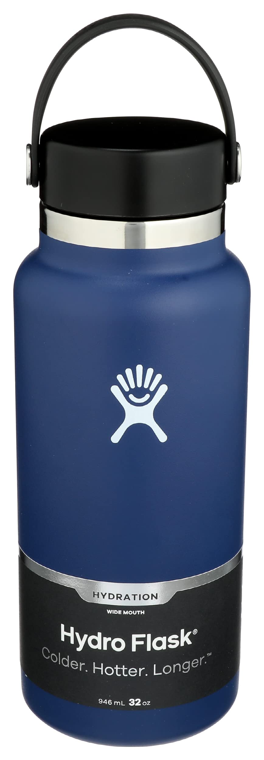 hydro-flask-wide-mouth-flex-cap-bottle-20-oz-vacuum-insulated-stainless-steel-wa image 1