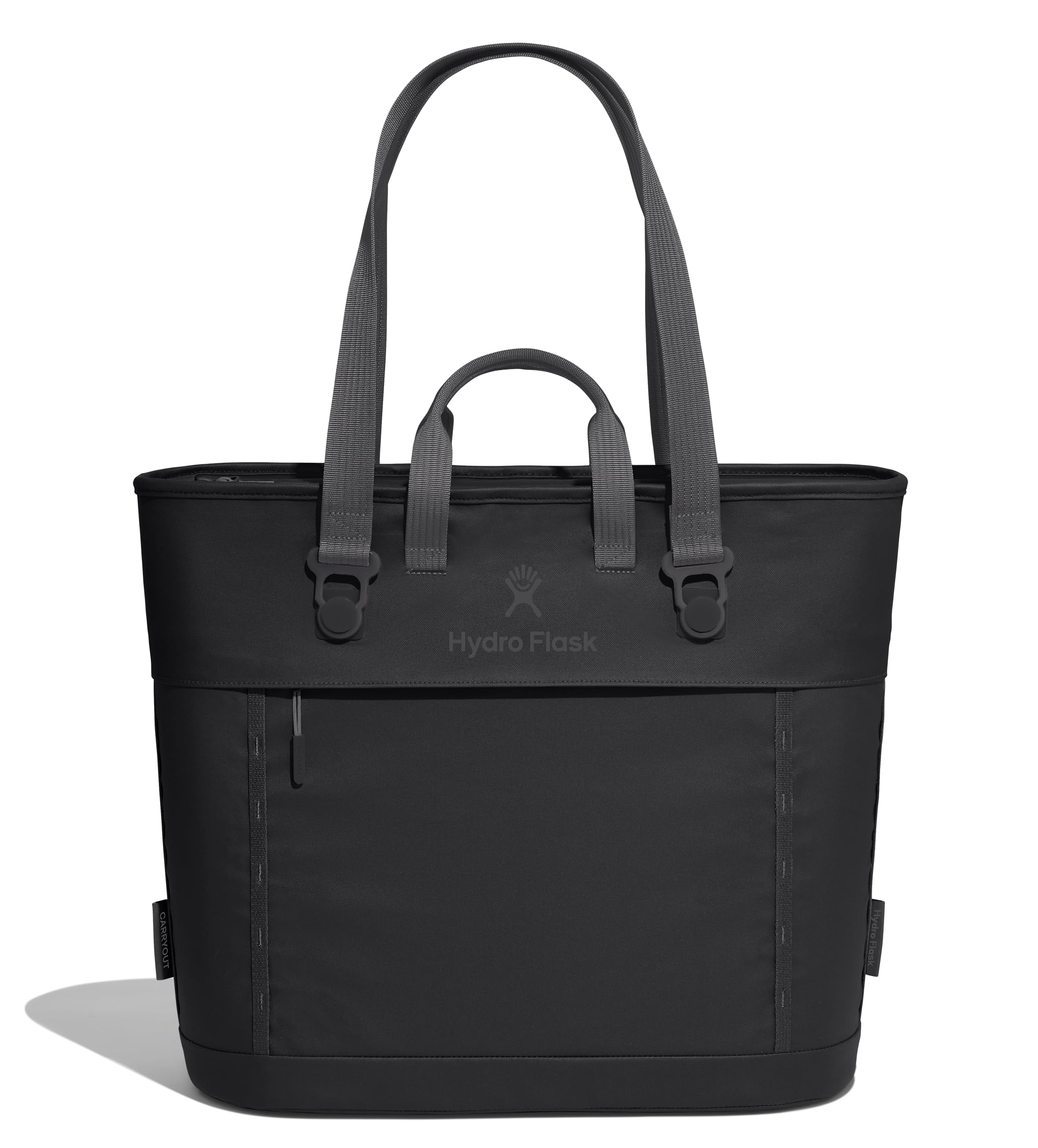 hydro-flask-carryout-cooler-tote-20-l-insulated-tote-bag-black-100-recycled-poly image 1