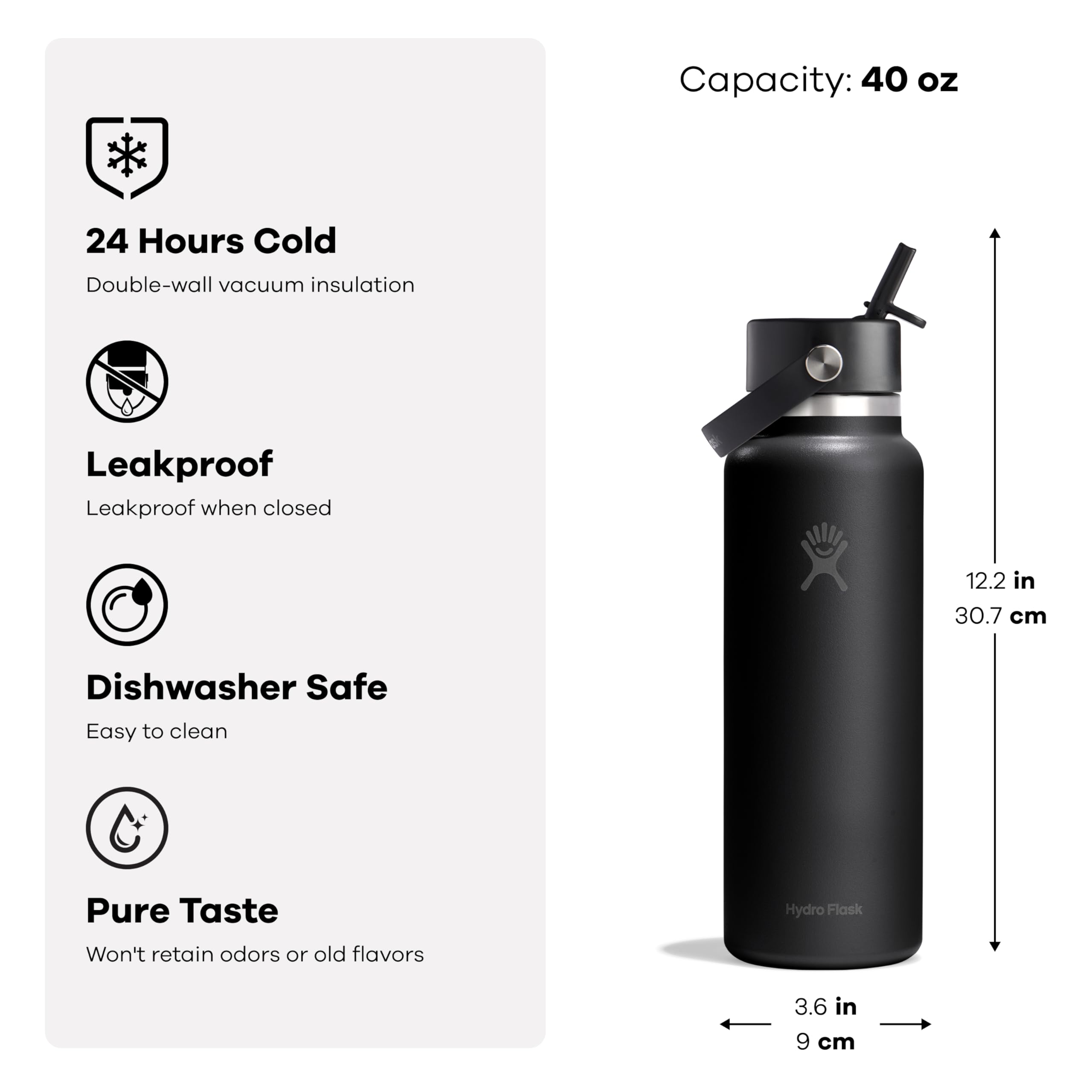 hydro-flask-40-oz-wide-mouth-insulated-stainless-steel-water-bottle-with-flex-st-2 image 3