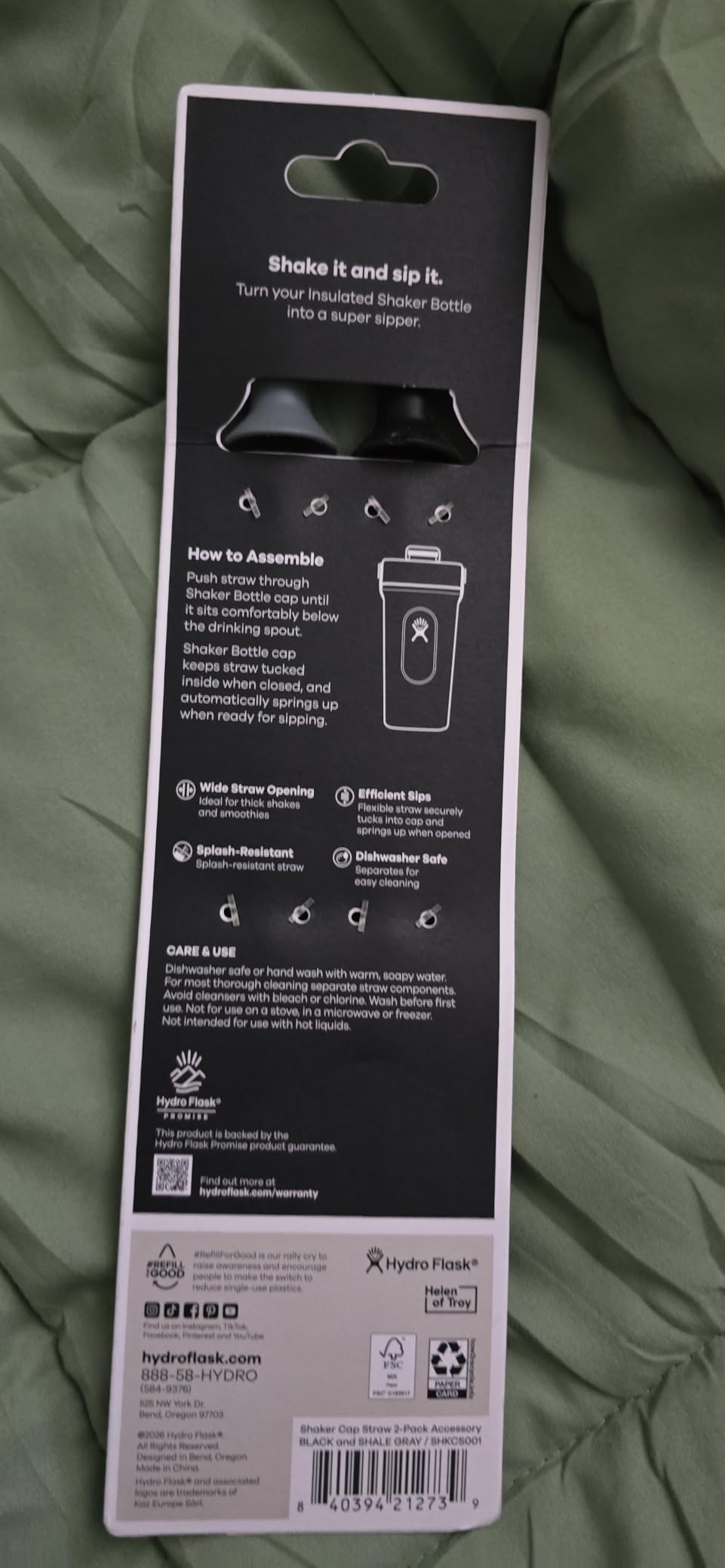 Works but straw is floppy