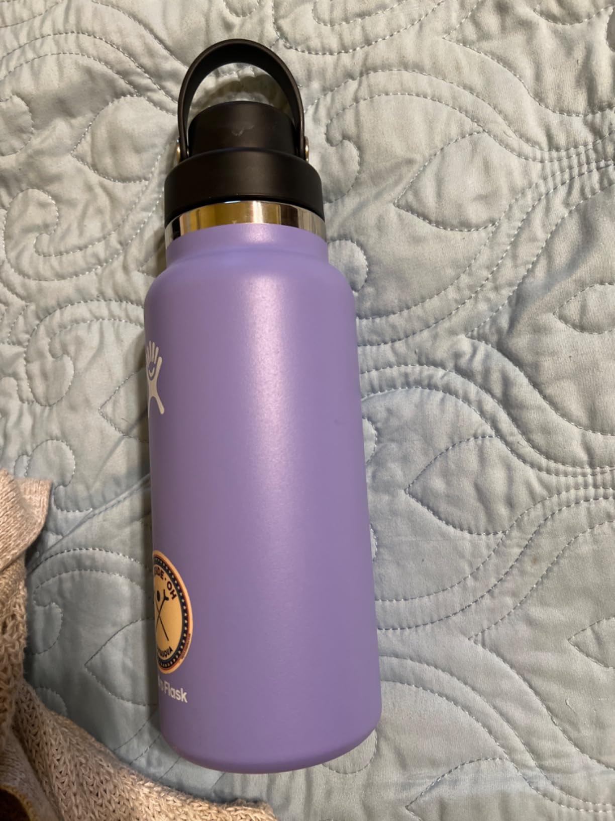 Great bottle, minor color note