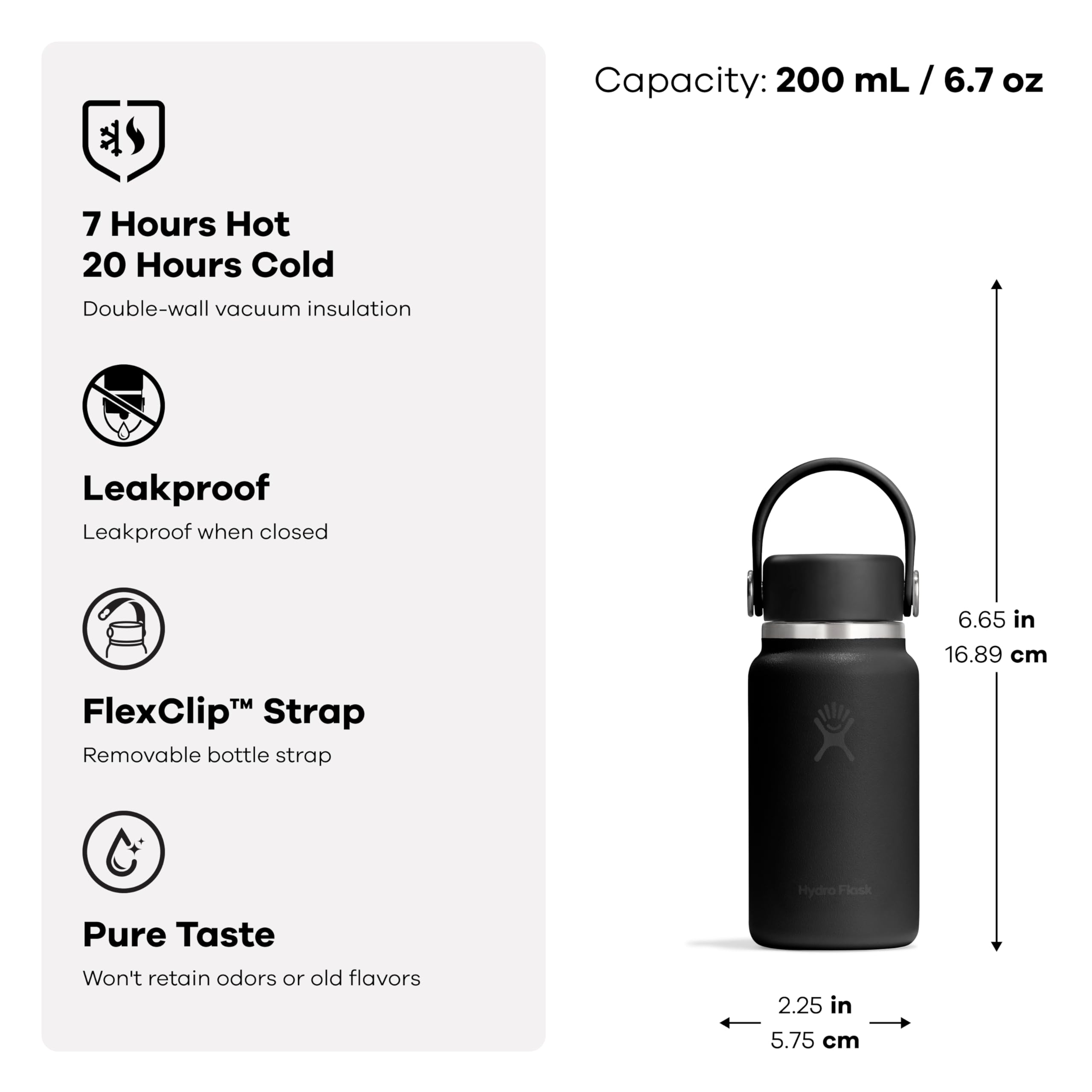 hydro-flask-micro-bottle-6-7-oz-insulated-mini-leakproof-stainless-steel-flask-i image 3