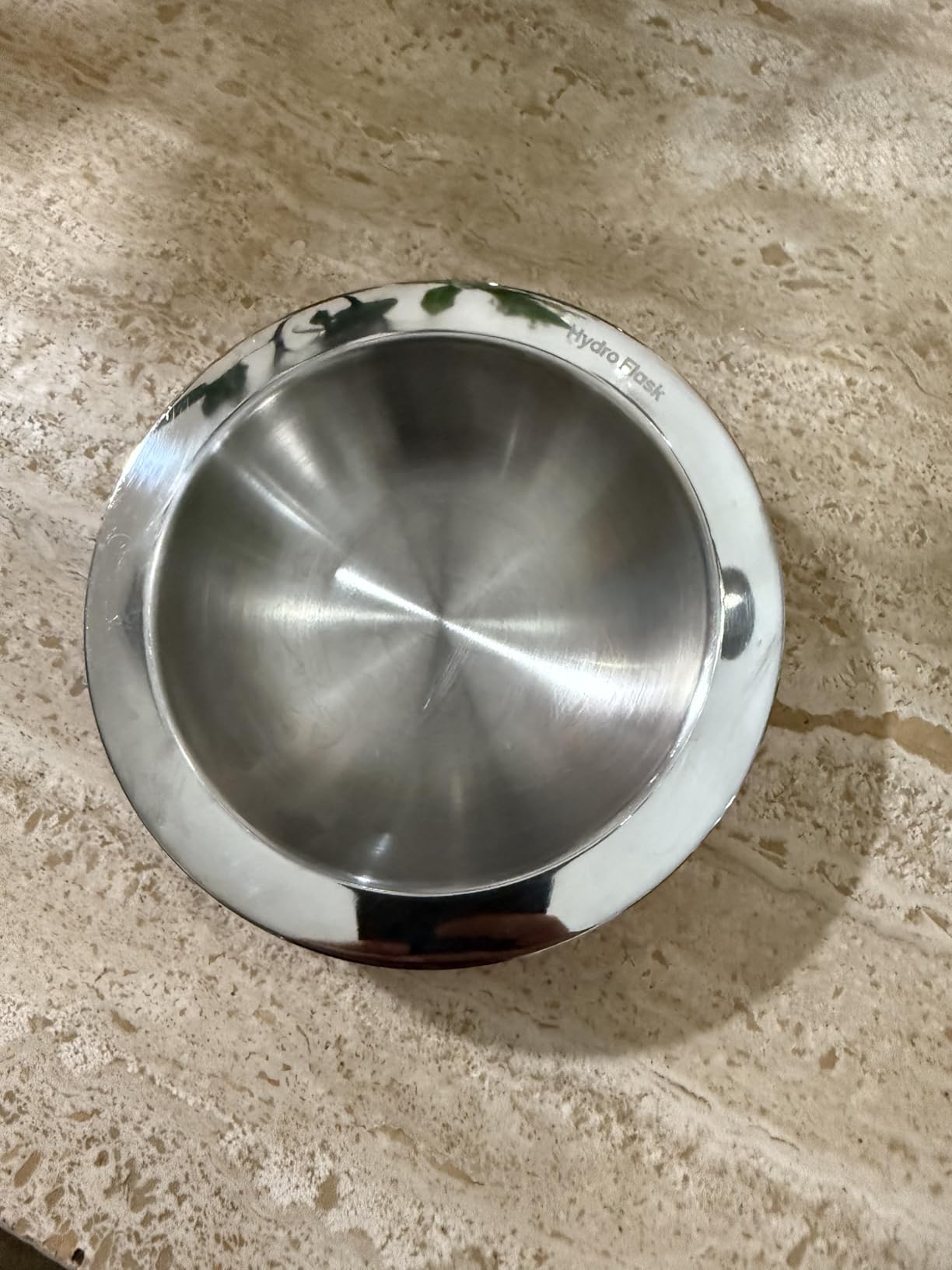 Bottom dents in dishwasher