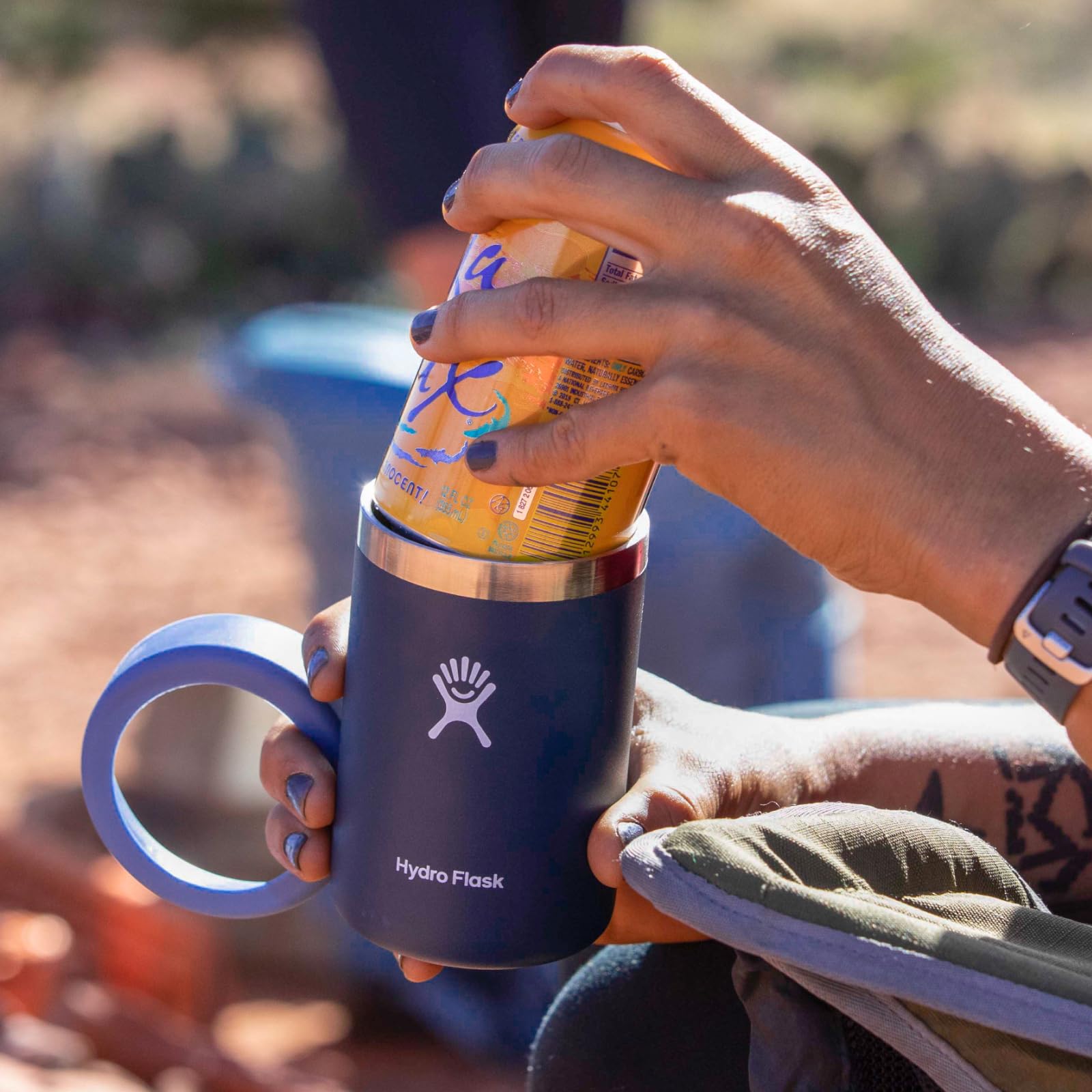 hydro-flask-12-oz-insulated-can-cooler-in-capri-blue-tempshield-stainless-steel- image 7