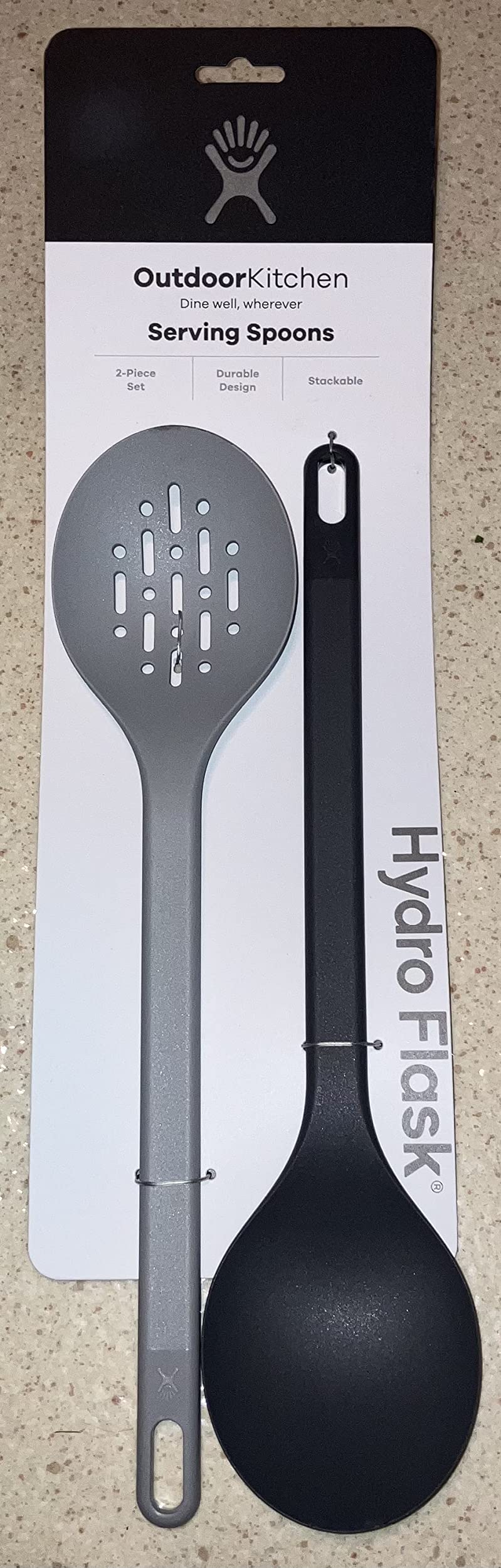 Good but the slotted spoon flexes a bit