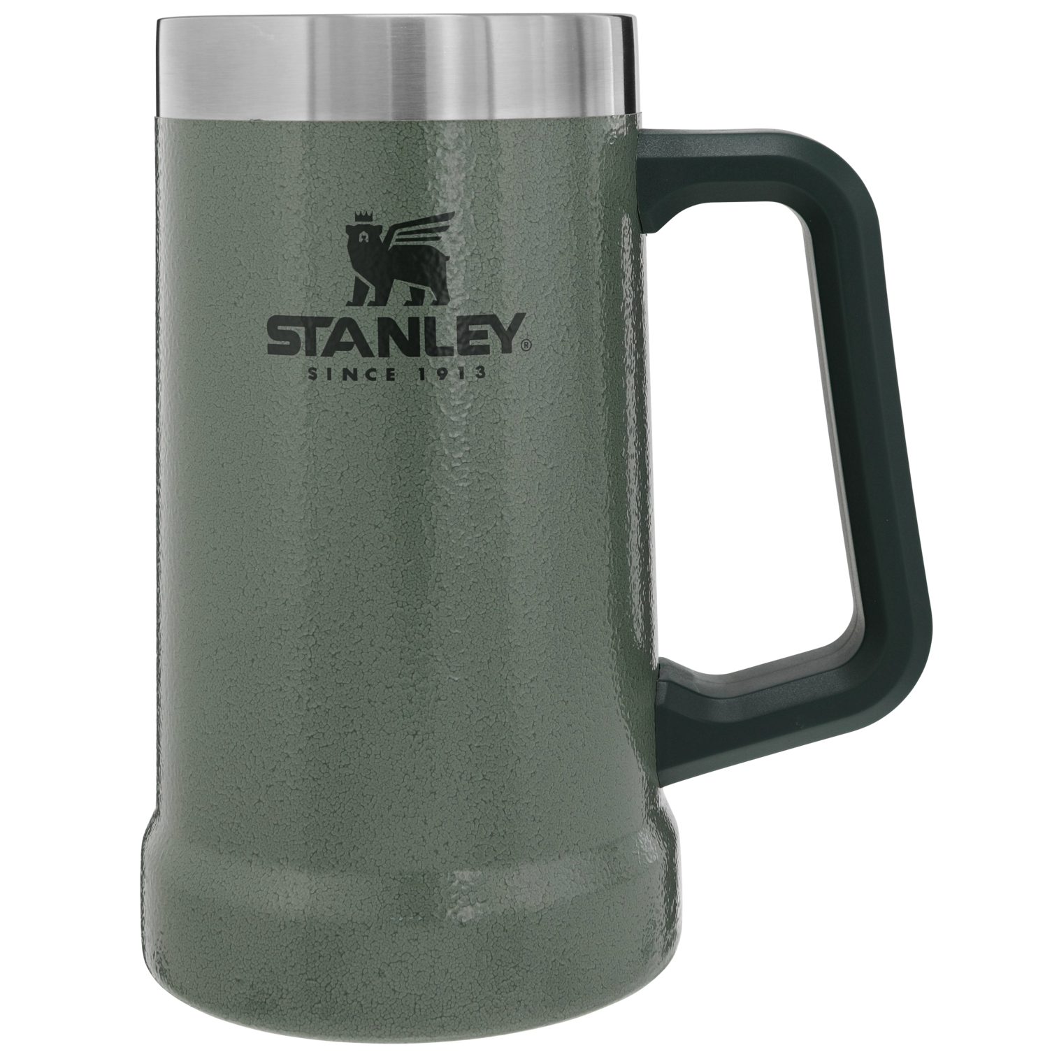 stanley-1913-adventure-big-grip-beer-stein-24-oz-insulated-stainless-steel-stein image 1