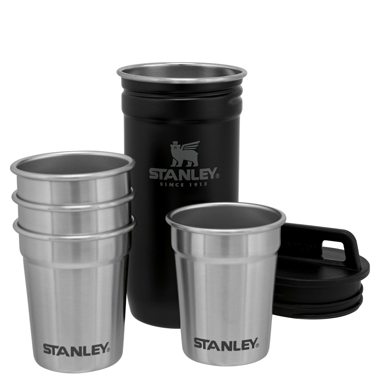 stanley-1913-adventure-nesting-shot-glass-set-4-pack-stainless-steel-travel-shot image 2