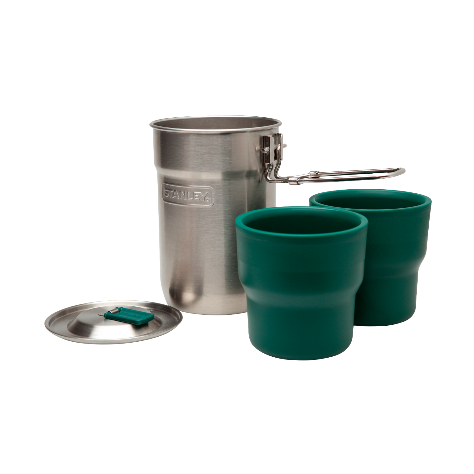 stanley-1913-adventure-nesting-two-cup-cookset-stainless-steel-camp-cook-kit-wit image 1